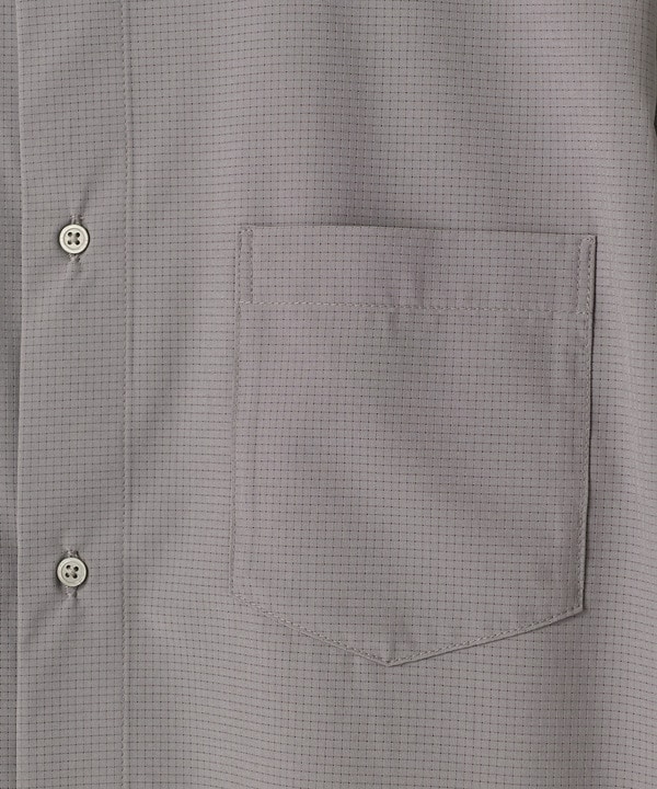 ドットメッシュレギュラーカラーシャツ〈ストレッチ・マシンウォッシャブル・軽量・接触冷感・通気性〉 詳細画像 24