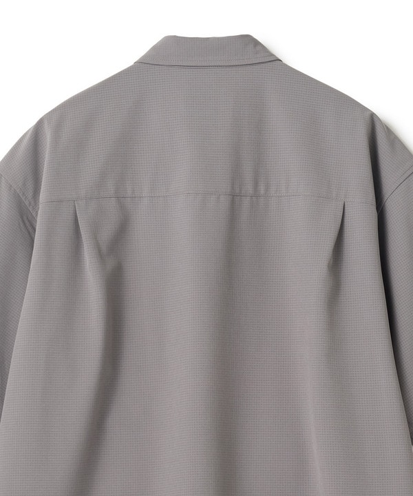 ドットメッシュレギュラーカラーシャツ〈ストレッチ・マシンウォッシャブル・軽量・接触冷感・通気性〉 詳細画像 27