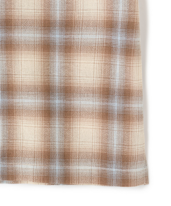 オンブレーチェックオープンカラー半袖シャツ＜ハンドウォッシャブル＞ 詳細画像 18