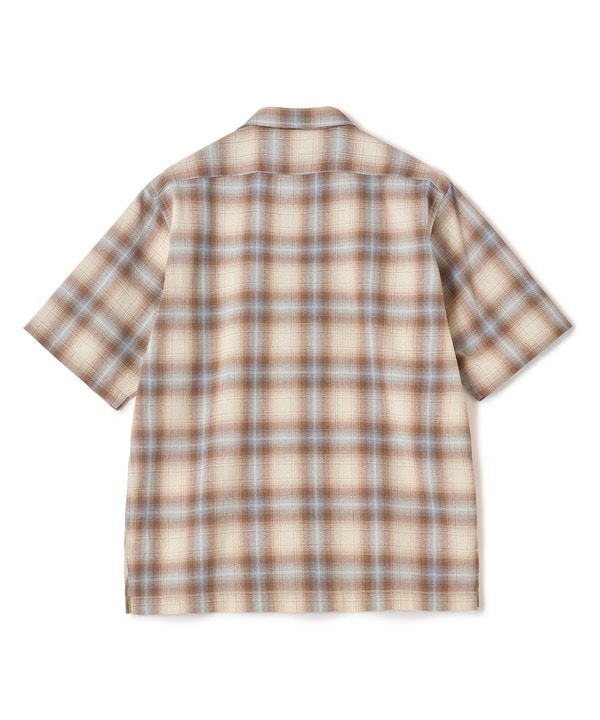 オンブレーチェックオープンカラー半袖シャツ＜ハンドウォッシャブル＞ 詳細画像 19