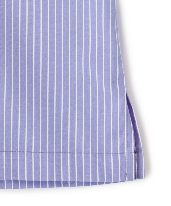 ポプリンストライプ半袖ワークシャツ 詳細画像 14