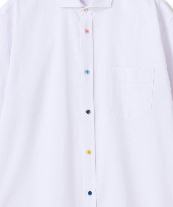 【COOLMAX】フレンチリネン7分袖シャツ＜マシンウォッシャブル・通気性＞ 詳細画像 31
