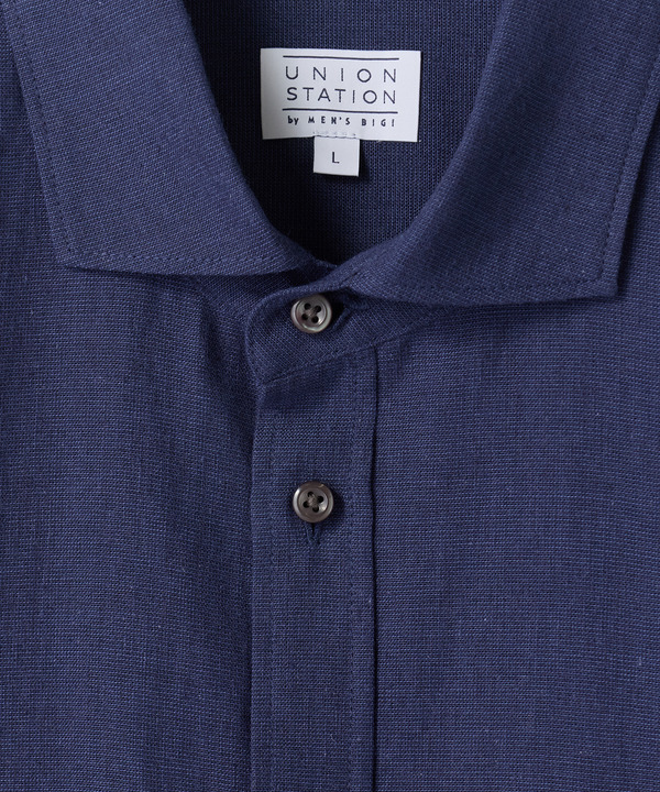 【COOLMAX】フレンチリネン7分袖シャツ＜マシンウォッシャブル・通気性＞ 詳細画像 38