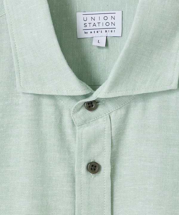 【COOLMAX】フレンチリネン7分袖シャツ＜マシンウォッシャブル・通気性＞ 詳細画像 40