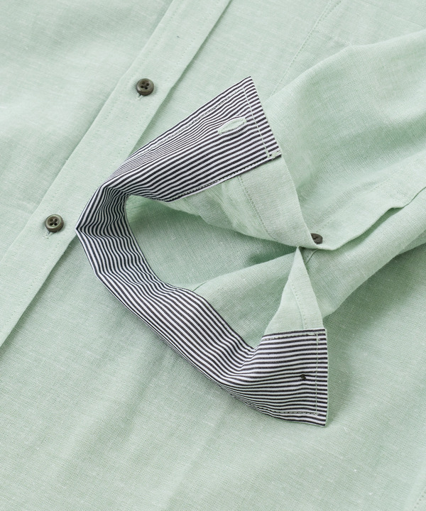 【COOLMAX】フレンチリネン7分袖シャツ＜マシンウォッシャブル・通気性＞ 詳細画像 41