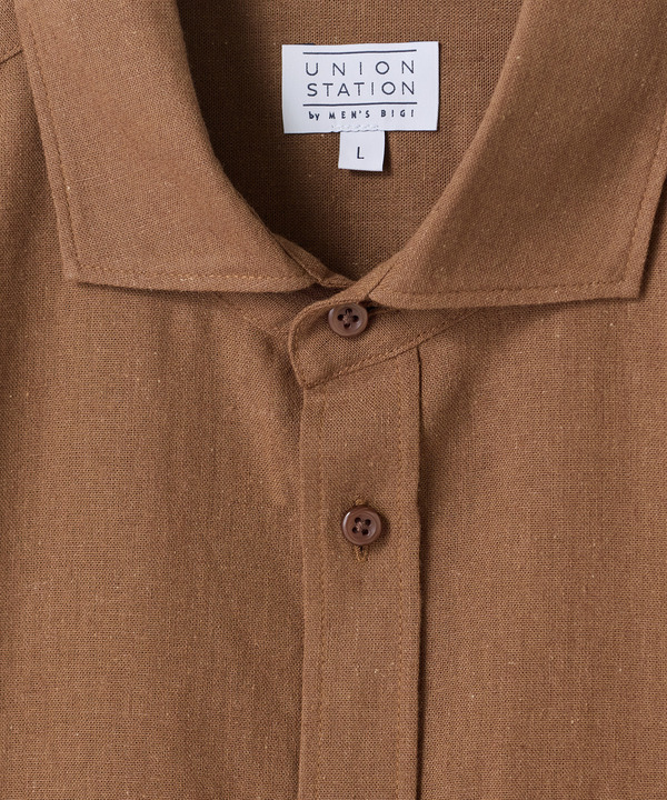 【COOLMAX】フレンチリネン7分袖シャツ＜マシンウォッシャブル・通気性＞ 詳細画像 42