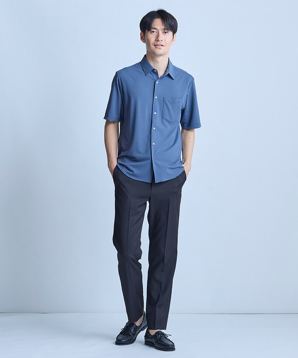 ストレッチナイロンリンクス半袖シャツ 詳細画像 13