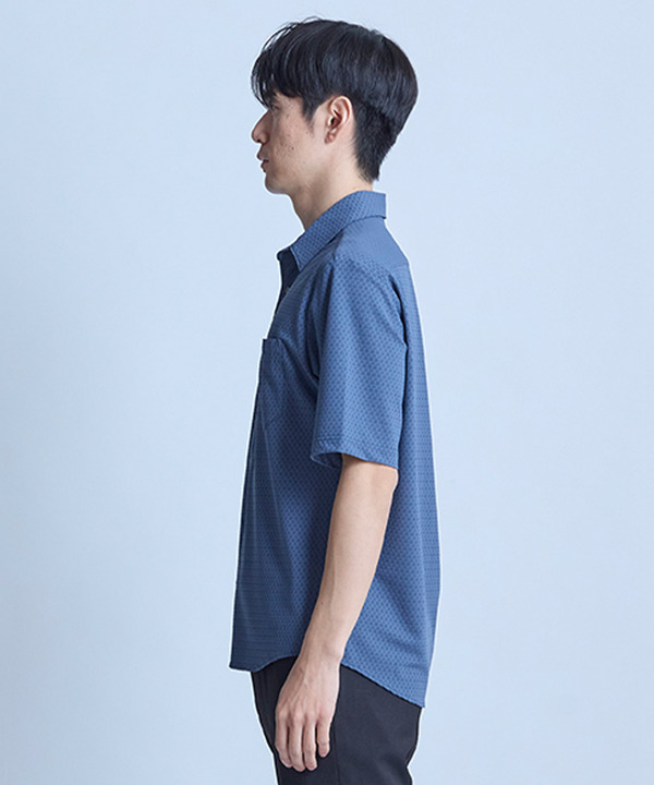 ストレッチナイロンリンクス半袖シャツ 詳細画像 14