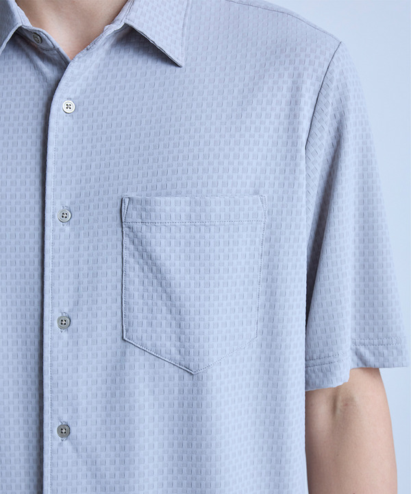 ストレッチナイロンリンクス半袖シャツ 詳細画像 4