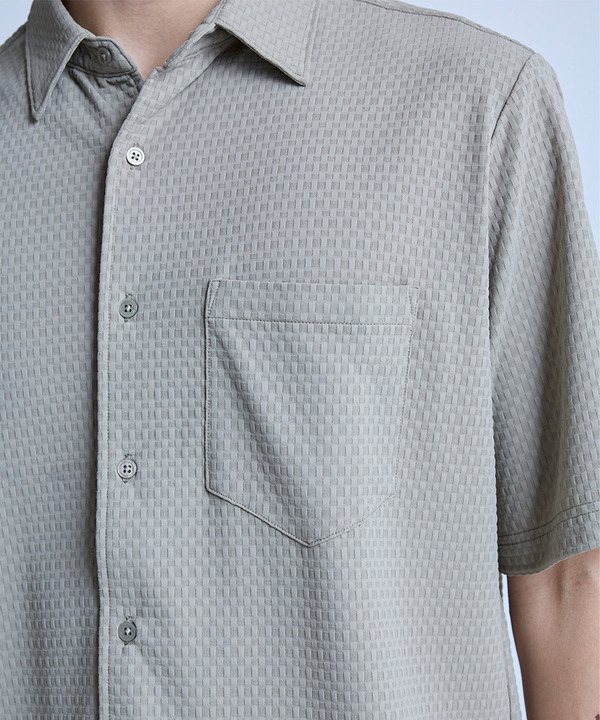 ストレッチナイロンリンクス半袖シャツ 詳細画像 9