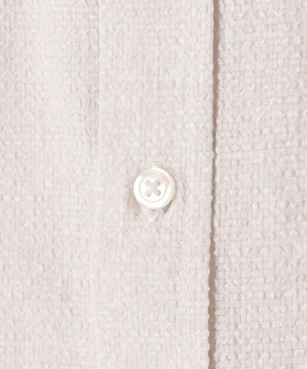 プリントシアサッカークロップドスリーブシャツ 詳細画像 21