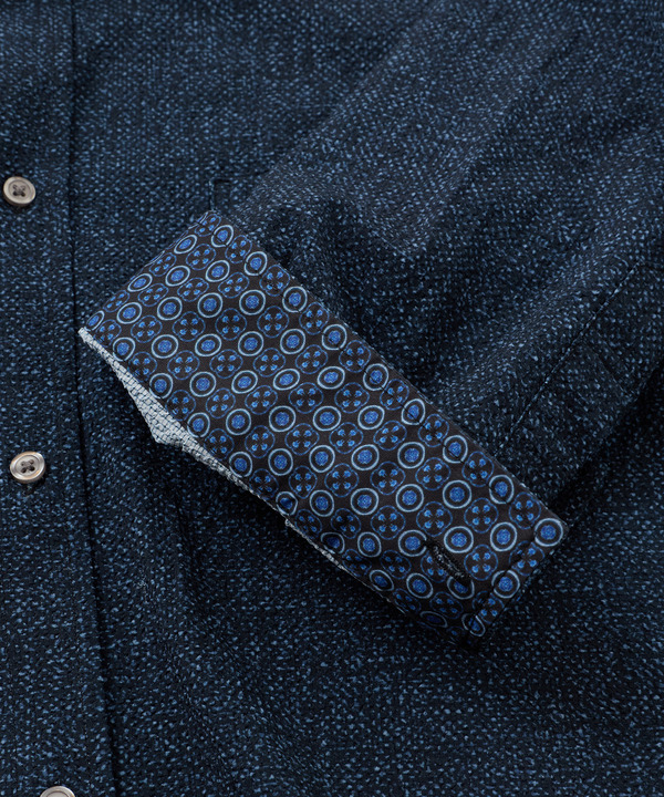 プリントシアサッカークロップドスリーブシャツ 詳細画像 28