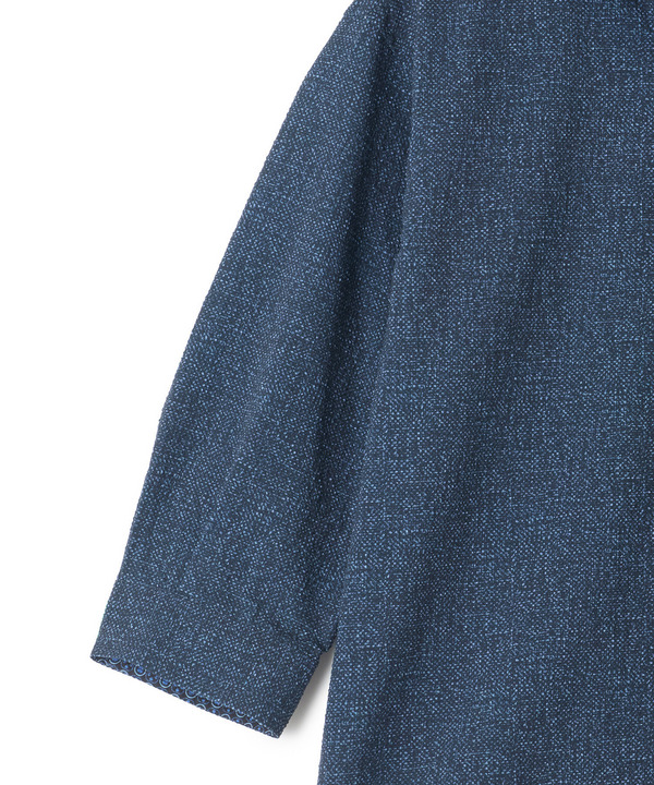 プリントシアサッカークロップドスリーブシャツ 詳細画像 33