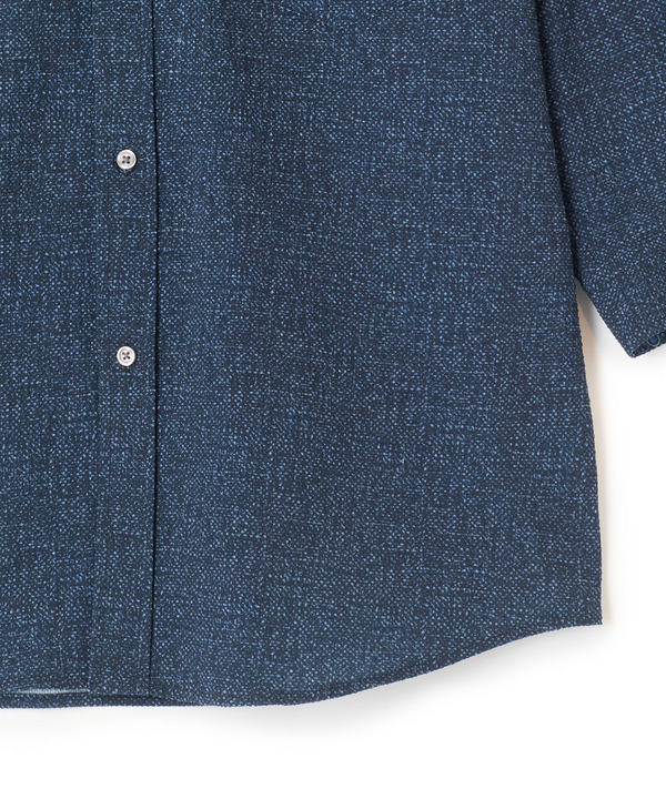 プリントシアサッカークロップドスリーブシャツ 詳細画像 34