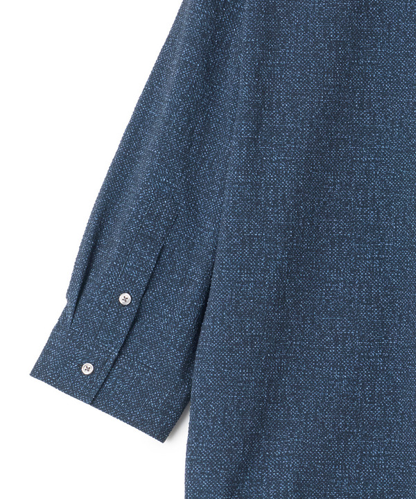 プリントシアサッカークロップドスリーブシャツ 詳細画像 35