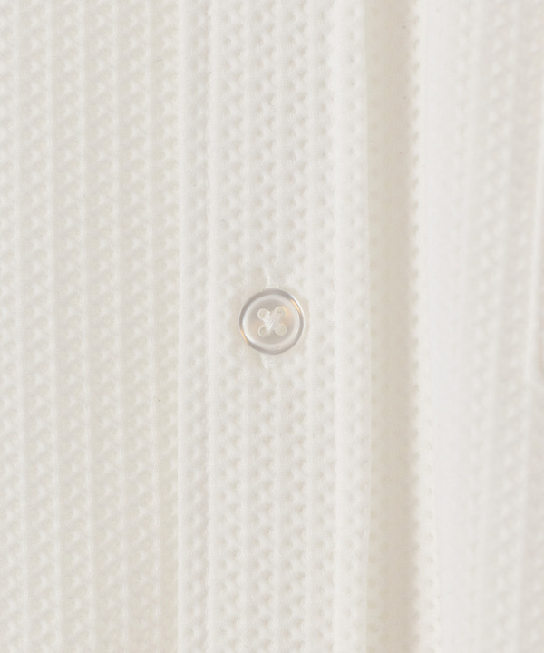 ハニカムジャージー七分袖シャツ<ストレッチ・ハンドウォッシャブル> 詳細画像 16