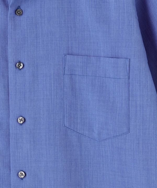 リネンライククロップドスリーブシャツ＜ハンドウォッシャブル＞ 詳細画像 26