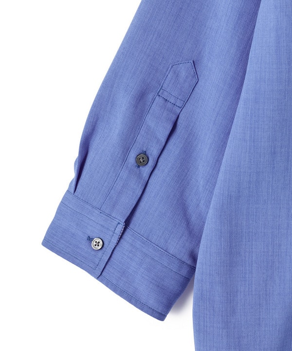 リネンライククロップドスリーブシャツ＜ハンドウォッシャブル＞ 詳細画像 27