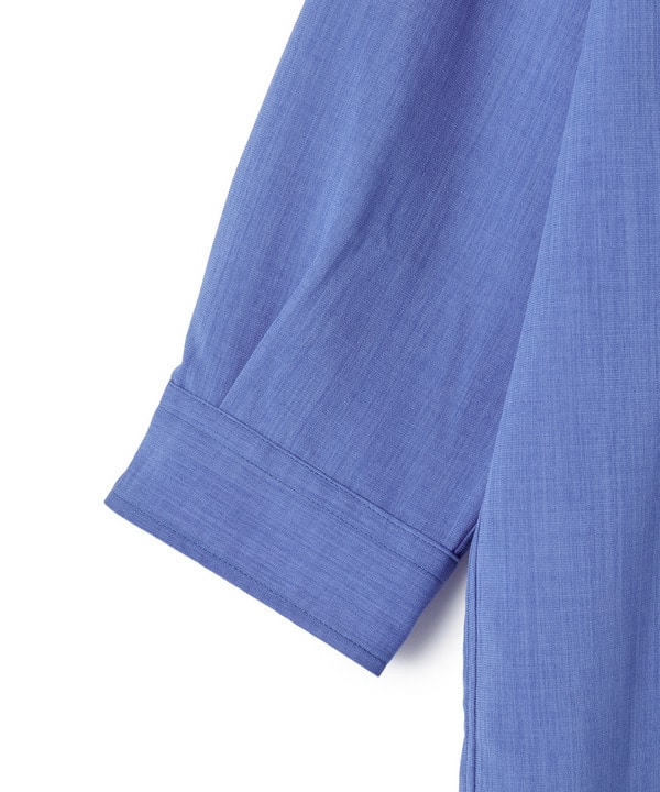 リネンライククロップドスリーブシャツ＜ハンドウォッシャブル＞ 詳細画像 28