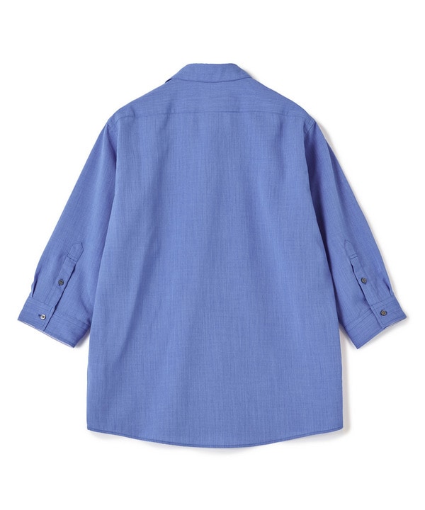 リネンライククロップドスリーブシャツ＜ハンドウォッシャブル＞ 詳細画像 30