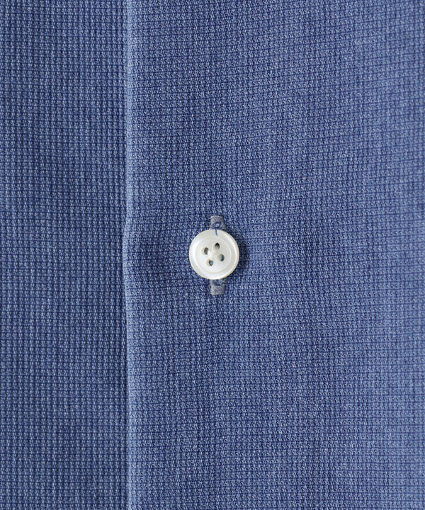 メッシュデニムクロップドスリーブシャツ＜ストレッチ・ハンドウォッシャブル・通気性＞ 詳細画像 12