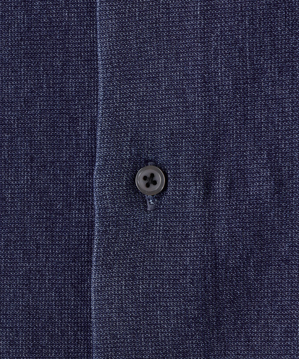 メッシュデニムクロップドスリーブシャツ＜ストレッチ・ハンドウォッシャブル・通気性＞ 詳細画像 13