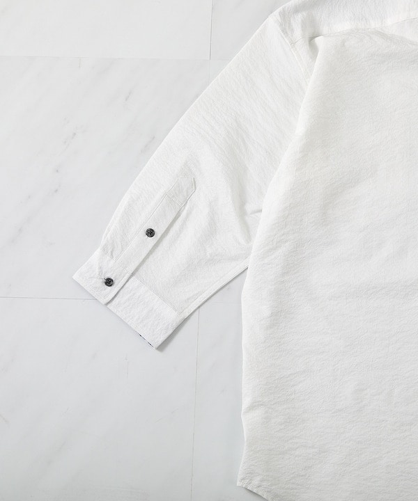 ストレッチワッシャー七分袖シャツ＜ハンドウォッシャブル・UVカット・抗菌＞ 詳細画像 18