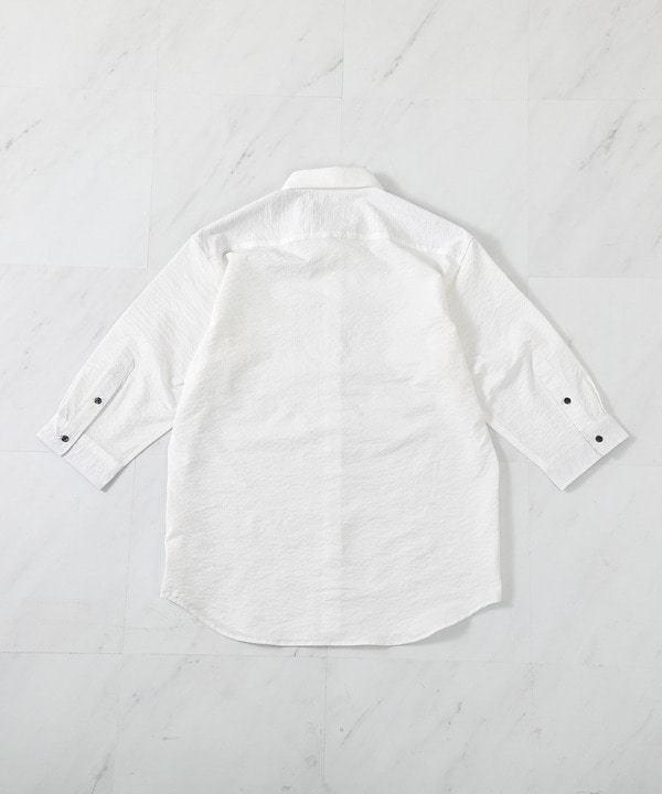 ストレッチワッシャー七分袖シャツ＜ハンドウォッシャブル・UVカット・抗菌＞ 詳細画像 20