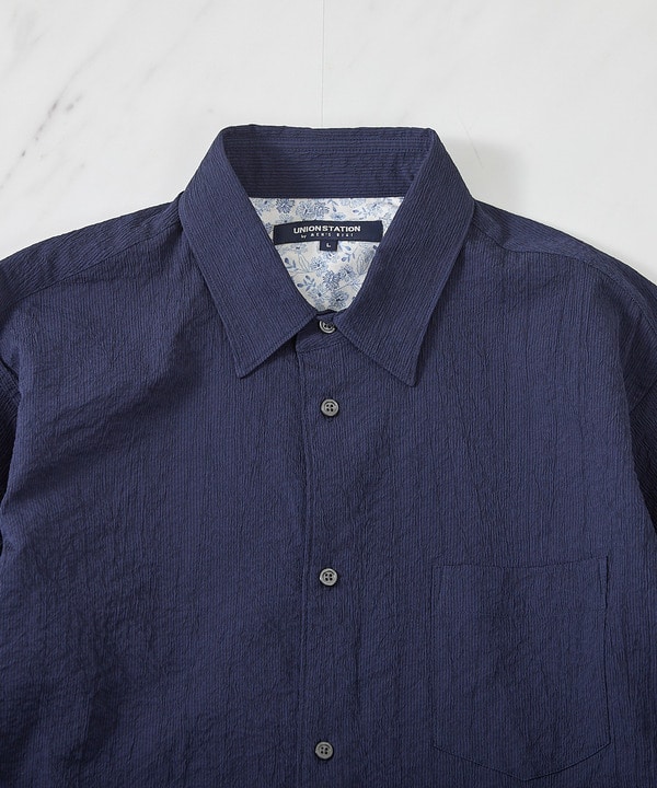 ストレッチワッシャー七分袖シャツ＜ハンドウォッシャブル・UVカット・抗菌＞ 詳細画像 21