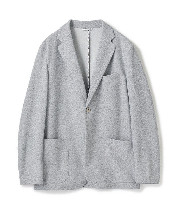 〈洗える〉ハニカムMIXテーラードジャケット 詳細画像 13