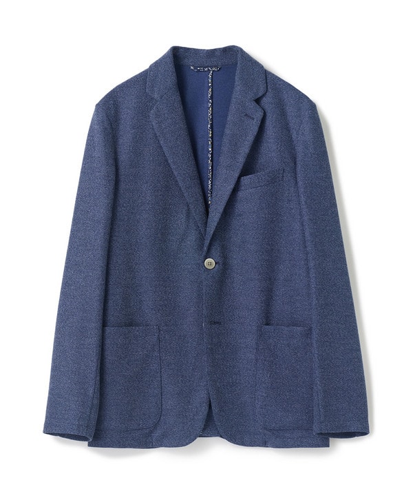 〈洗える〉ハニカムMIXテーラードジャケット 詳細画像 15