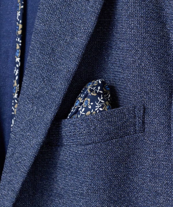 〈洗える〉ハニカムMIXテーラードジャケット 詳細画像 16