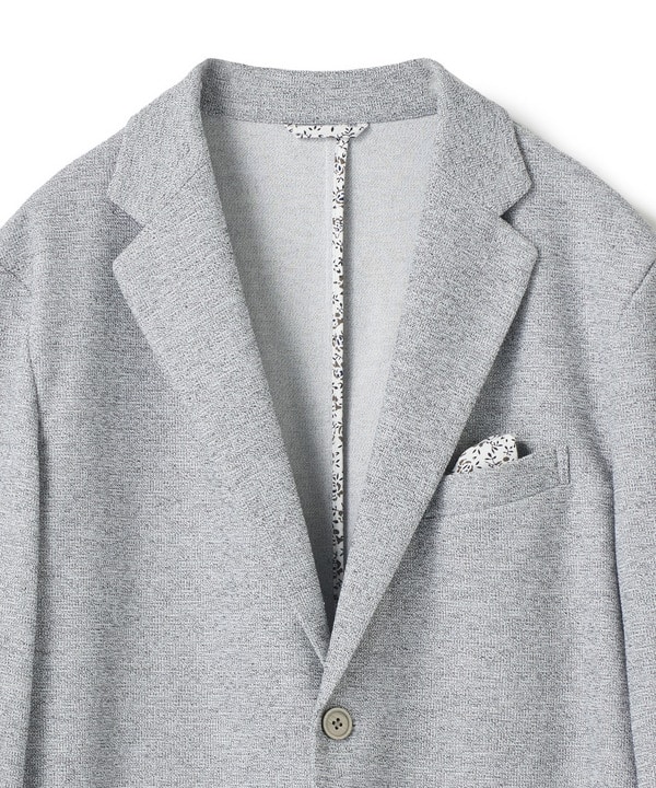 〈洗える〉ハニカムMIXテーラードジャケット 詳細画像 19