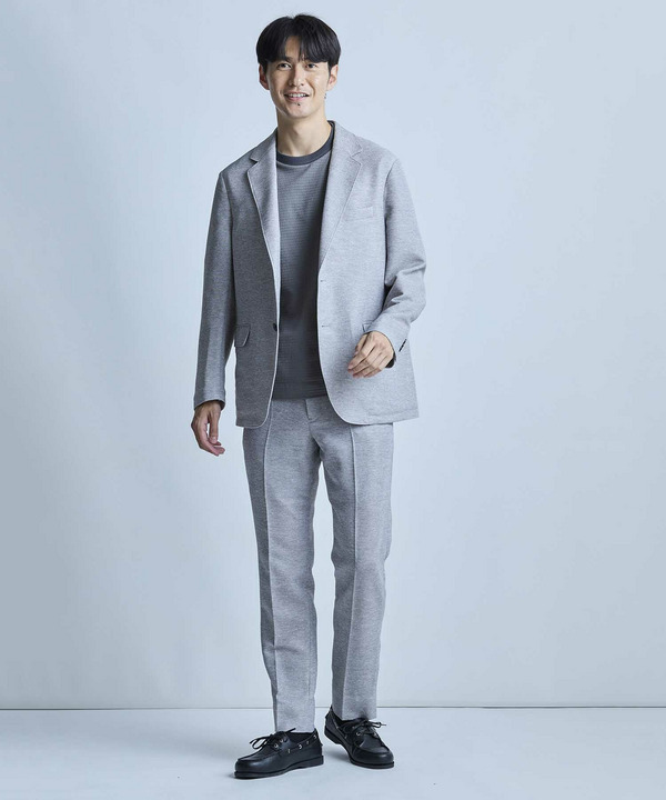 カラミ織りテーラードジャケット 詳細画像 10