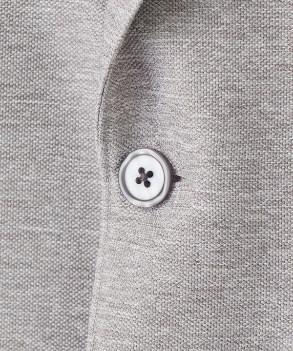 【セットアップ対応】カラミ織りテーラードジャケット〈通気性〉 詳細画像 13