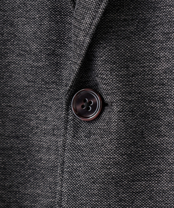 【セットアップ対応】カラミ織りテーラードジャケット〈通気性〉 詳細画像 15