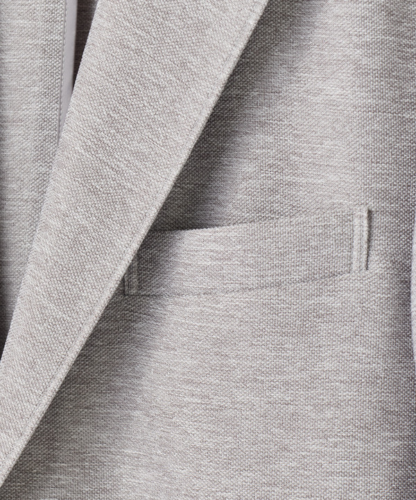 【セットアップ対応】カラミ織りテーラードジャケット〈通気性〉 詳細画像 18