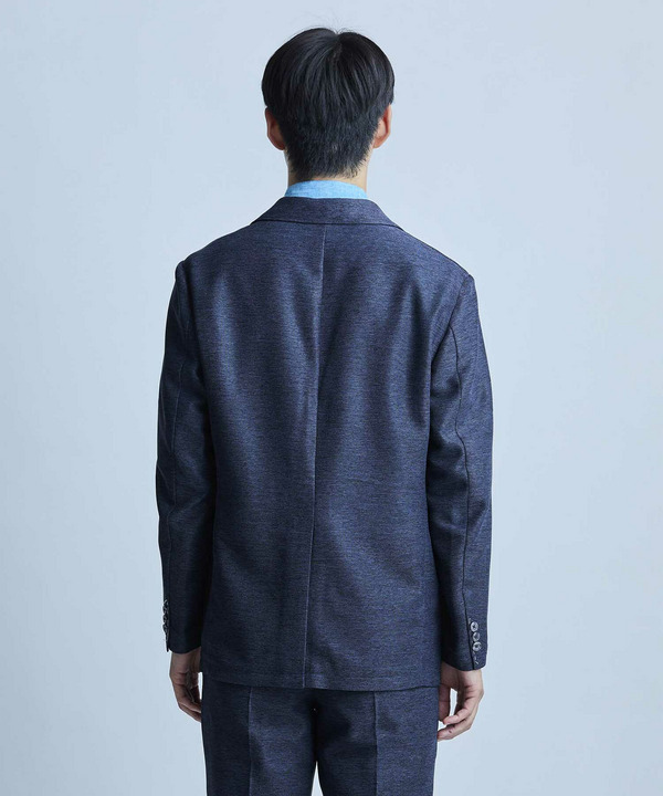 カラミ織りテーラードジャケット 詳細画像 3