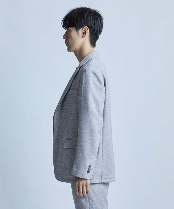 カラミ織りテーラードジャケット 詳細画像 7