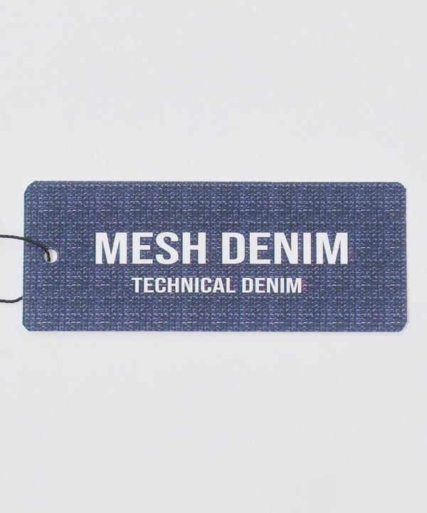 メッシュデニムジャケット〈ストレッチ・軽量・ハンドウォッシャブル・通気性〉 詳細画像 10