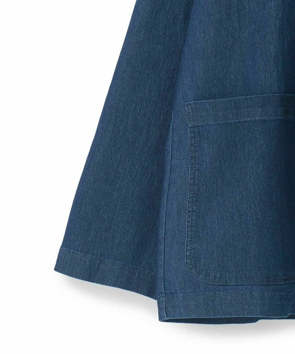 メッシュデニムジャケット〈ストレッチ・軽量・ハンドウォッシャブル・通気性〉 詳細画像 20