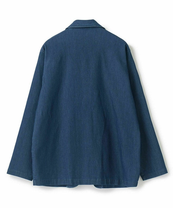 メッシュデニムジャケット〈ストレッチ・軽量・ハンドウォッシャブル・通気性〉 詳細画像 21