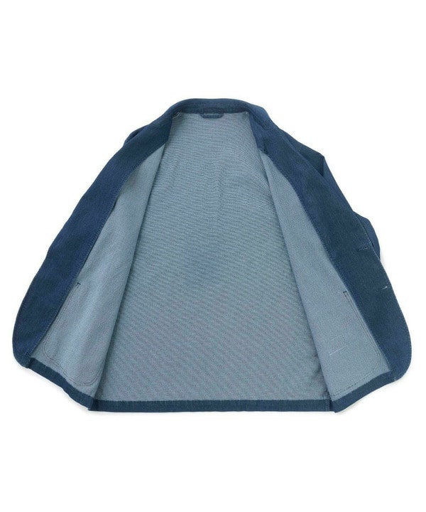 メッシュデニムジャケット〈ストレッチ・軽量・ハンドウォッシャブル・通気性〉 詳細画像 22