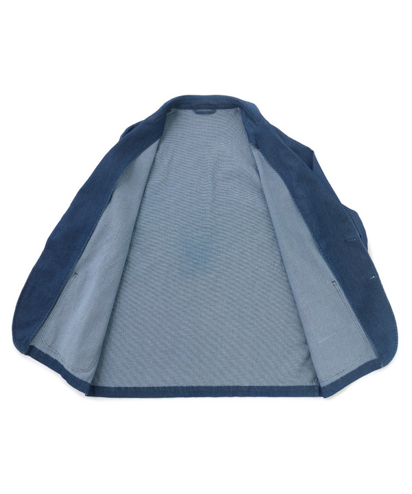 メッシュデニムジャケット〈ストレッチ・軽量・ハンドウォッシャブル・通気性〉 詳細画像 8