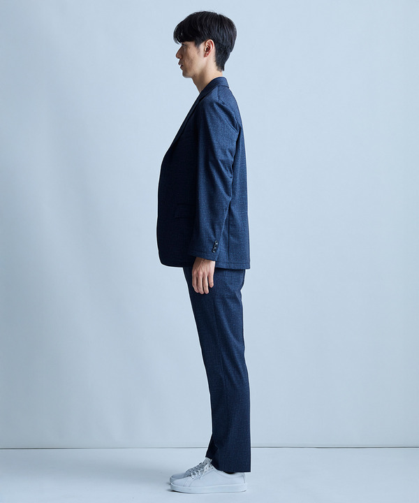 【セットアップ対応】プリントポンチテーラードジャケット＜ストレッチ・ハンドウォッシャブル・接触冷感＞ 詳細画像 14