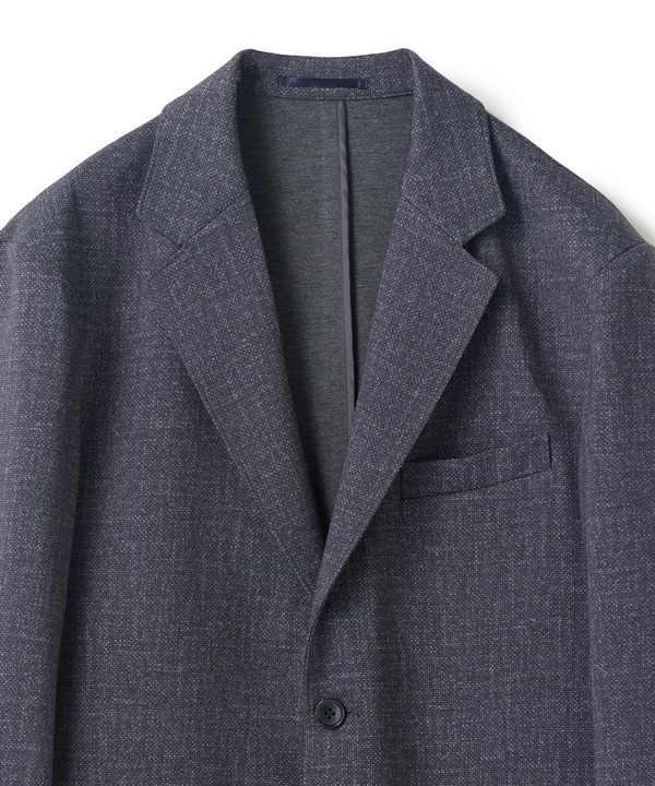 【セットアップ対応】プリントポンチテーラードジャケット＜ストレッチ・ハンドウォッシャブル・接触冷感＞ 詳細画像 19