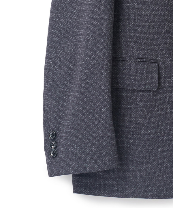 【セットアップ対応】プリントポンチテーラードジャケット＜ストレッチ・ハンドウォッシャブル・接触冷感＞ 詳細画像 20