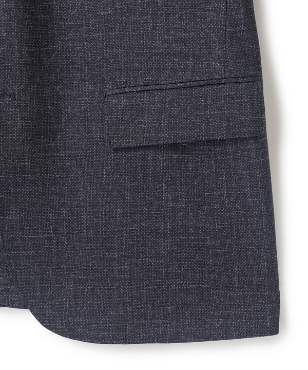 【セットアップ対応】プリントポンチテーラードジャケット＜ストレッチ・ハンドウォッシャブル・接触冷感＞ 詳細画像 22