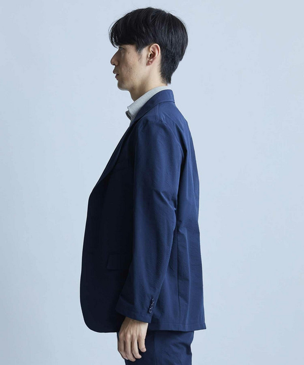 【セットアップ対応】シアサッカーテーラードジャケット 詳細画像 2