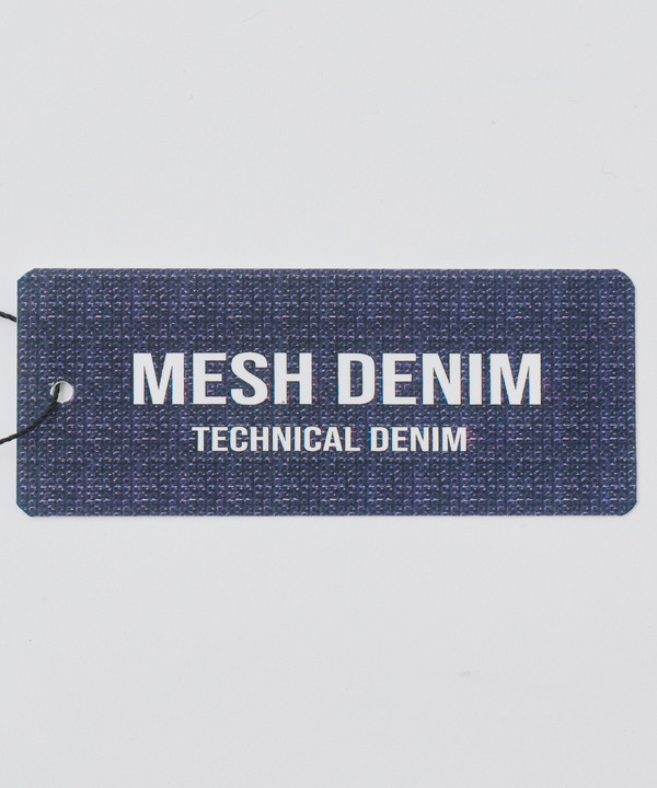 メッシュデニムトラッカージャケット〈ストレッチ・軽量・ハンドウォッシャブル・通気性〉 詳細画像 11